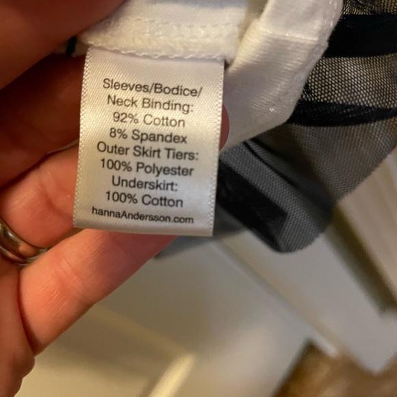 Hanna Andersson Colorful Tulle Dress, size 60 (3-6 months), gently used. - Picture 11 of 11